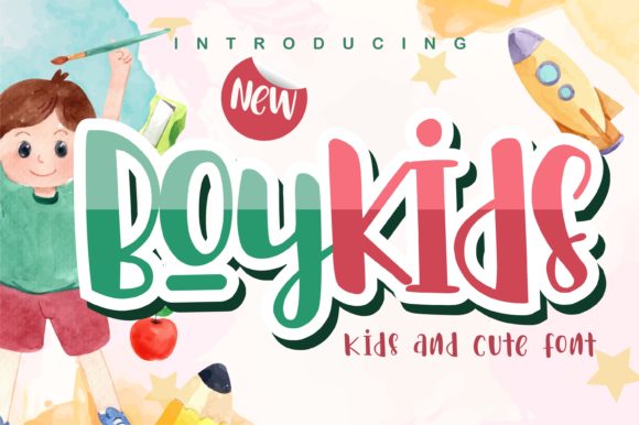 Boykids Free Download: The Ultimate Display Font for Joyful Designs