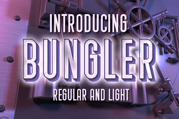 Bungler Typeface for Bold Web Headlines