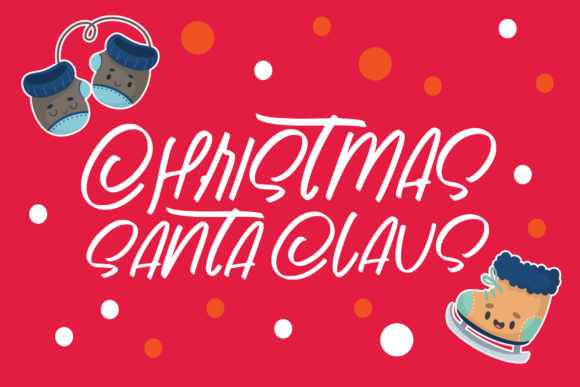 Christmas Santa Claus: The Holiday Display Font for Festive Branding