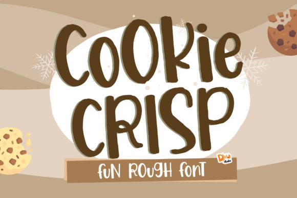 Cookie Crisp: A Fun and Trendy Display Font for Creative Projects
