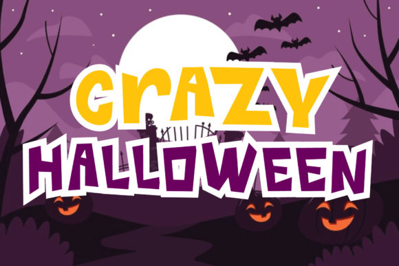 Crazy Halloween: A Cute Display Font for Seasonal Branding