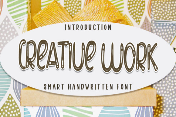 Creative Work: A Bouncy Display Font for Modern Web Design
