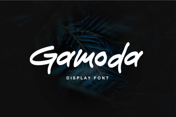 Gamoda Display Font for Modern Brand Identity