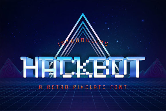 Hackbot Display Font for Bold Digital Campaigns