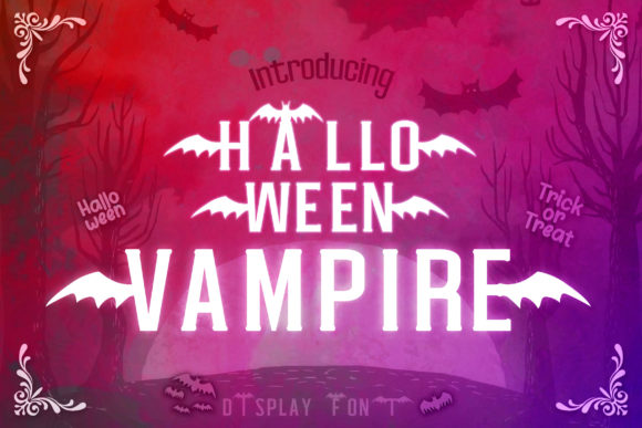 Halloween Vampire Font for Bold Brand Identity