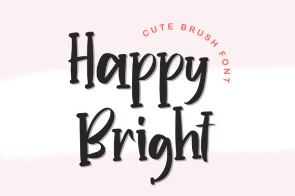 Happy Bright Typeface for Joyful Campaign Design