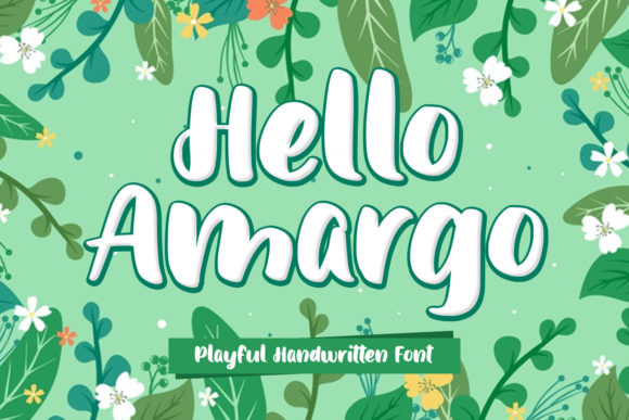 Hello Amargo Display Font Review for Campaign Design