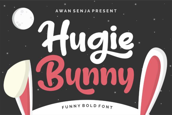 Hugie Bunny: The Perfect Display Font for Sweet Brand Identity