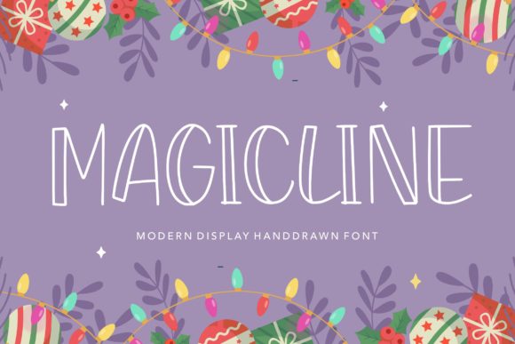 Magicline: A Timeless Display Font for Editorial Design