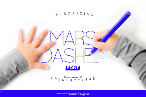 Mars Dashed: The Unique Display Font for High-Impact Campaigns