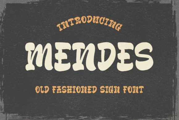 Mendes: The Playful Display Font for Scroll-Stopping Social Media Graphics