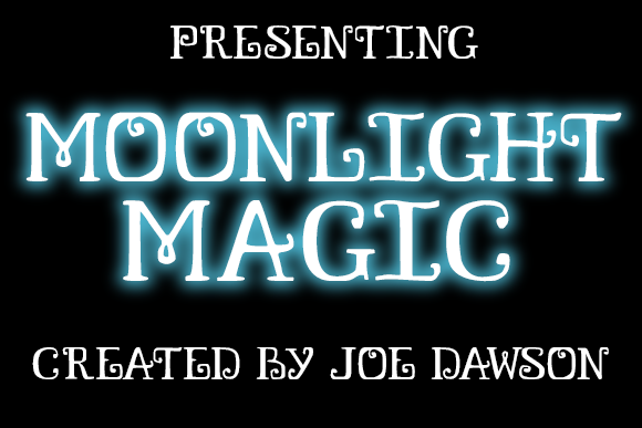Moonlight Magic: A Vintage Display Font for Spooky Editorial Design