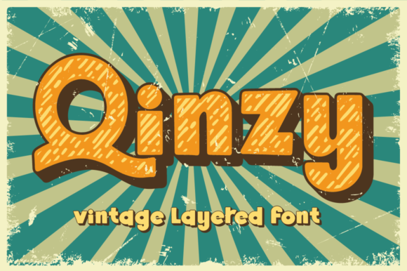 Qinzy: A Vintage Display Font for Modern Web Design