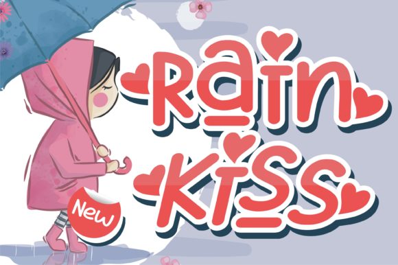 Rain Kiss Font Review: A Fun Display Choice