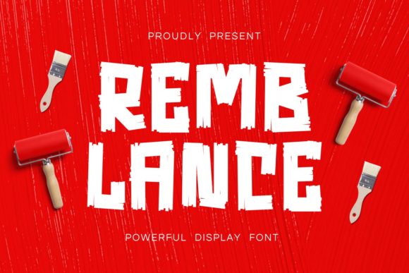Remblance Display Font for Modern Web Design