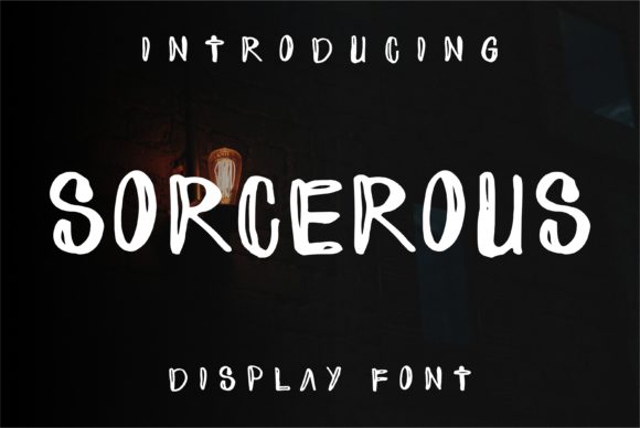 Sorcerous Typeface: Elevating Brand Identity with Unique Display Fonts