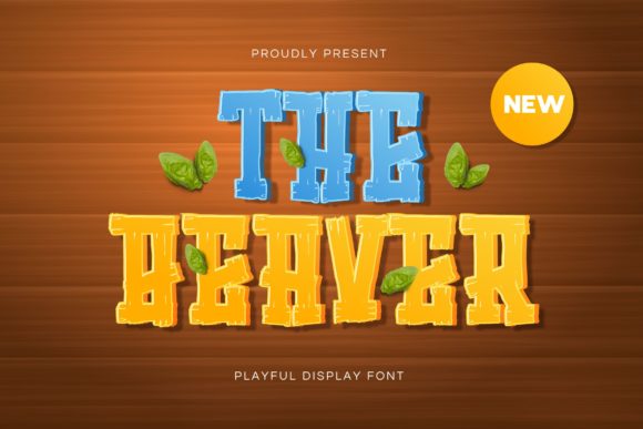 The Beaver Font for Bold Animal-Themed Brand Identity