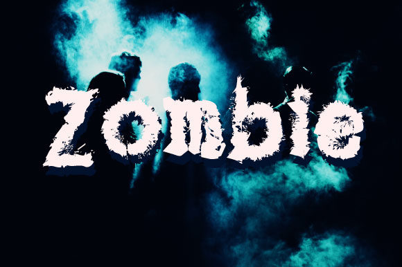 Zombie: The Hand-Brushed Display Font for Authentic Scary Branding
